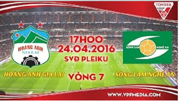 Trực tiếp vòng 7 V League: HAGL vs SLNA