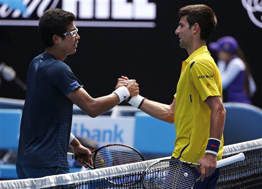 Video Australia Open: Novak Djokovic 3-0 Hyeon Chung