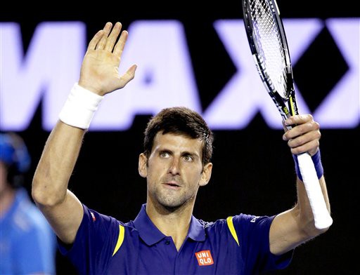 Video Australia Open: Novak Djokovic 3-0 Quentin Halys