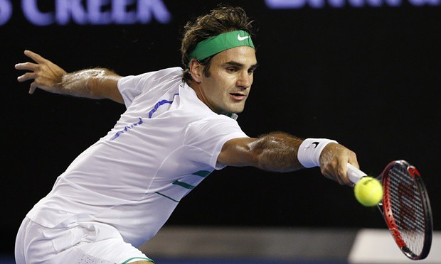 Video Australian Open: Roger Federer 3-0 David Goffin