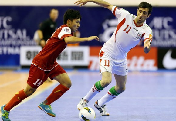 Video bán kết Futsal châu Á: Việt Nam 1-13 Iran