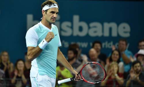 Video Brisbane International: Roger Federer 2-0 Dominic Thiem