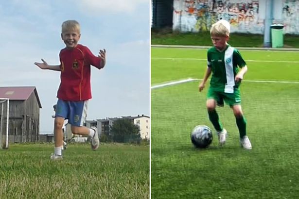 Cầu thủ nhí 10 tuổi chơi bóng hay hơn cả Messi