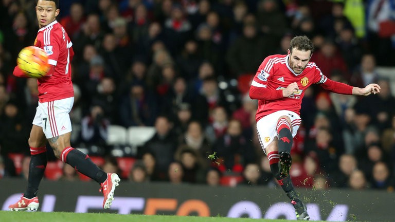 "Cầu vồng" của Mata lọt danh sách bàn thắng đẹp vòng 28 Premier League