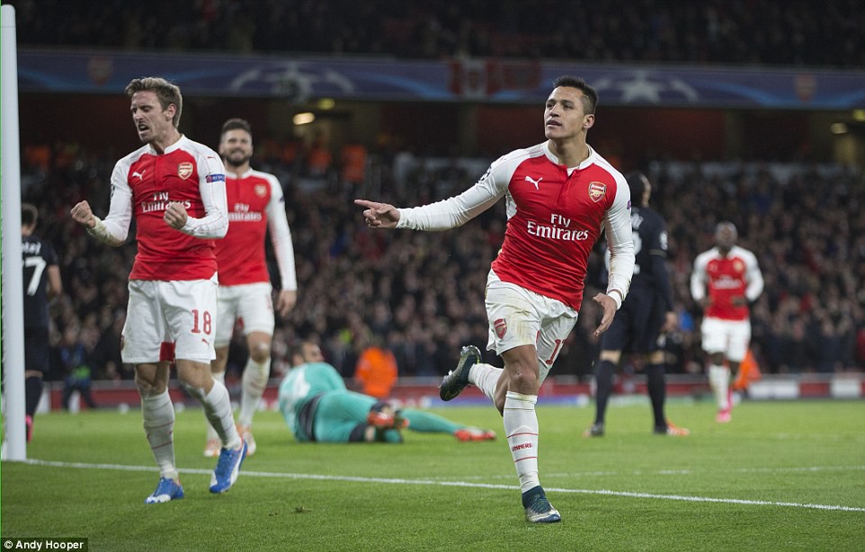 Video Champions League: Arsenal 3-0 Dinamo Zagreb