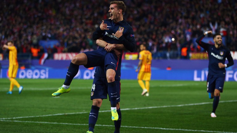 Video Champions League: Atletico Madrid 2-0 Barcelona