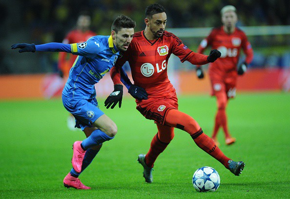 Video Champions League: BATE Borisov 1-1 Bayer Leverkusen
