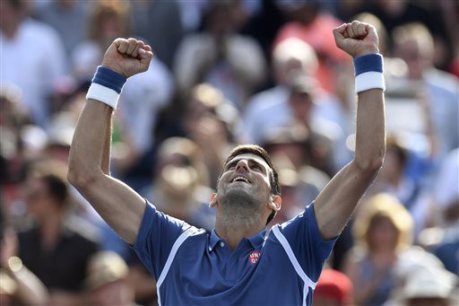 Video CK Rogers Cup: Novak Djokovic 2-0 Kei Nishikori