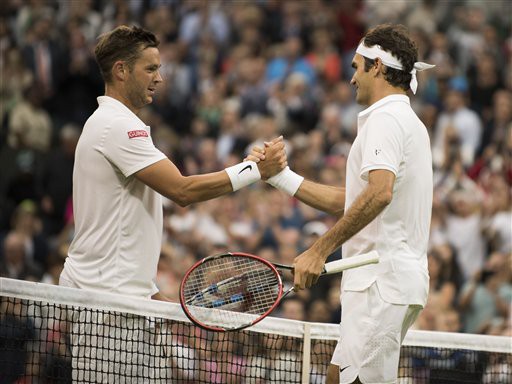 Video diễn biến chính trận đấu giữa Federer và Marcus Willis