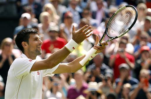 Video diễn biến trận đấu giữa Novak Djokovic và James Ward
