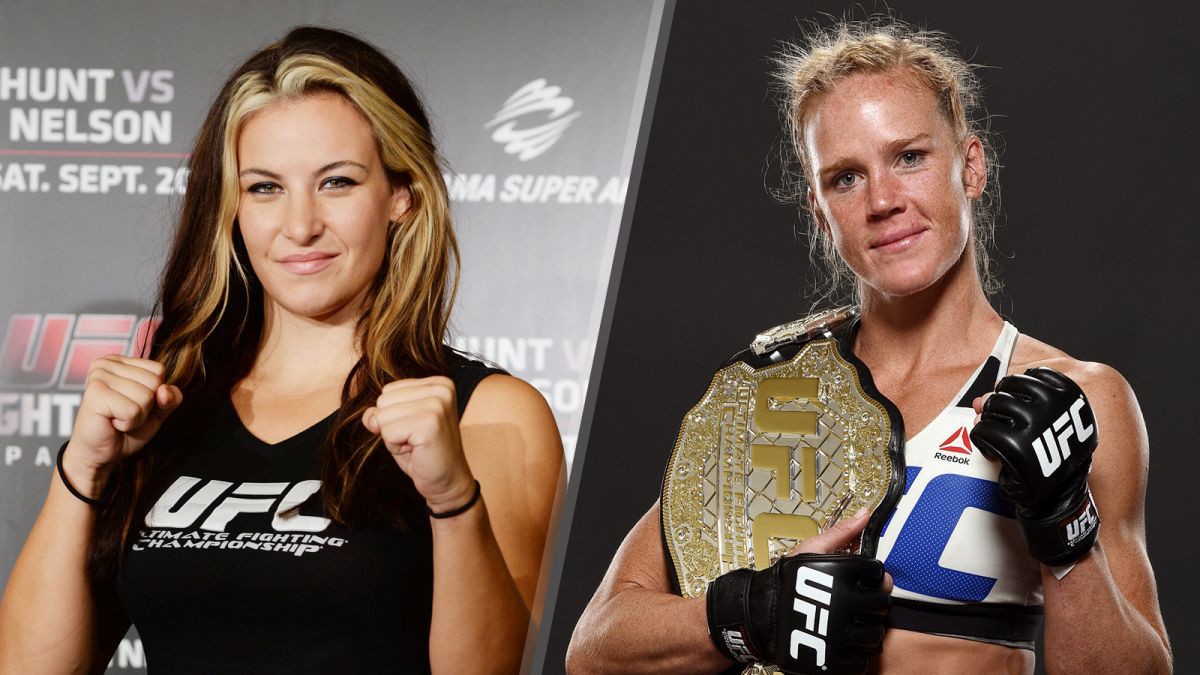 Holly Holm gục ngã trước Miesha Tate ngay trong lần bảo vệ đai vô địch đầu tiên