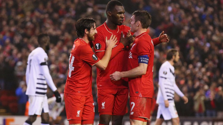 Video Europa League: Liverpool 2-1 Bordeaux