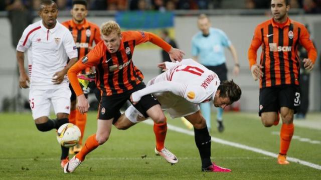 Video Europa League: Shakhtar Donetsk 2-2 Sevilla