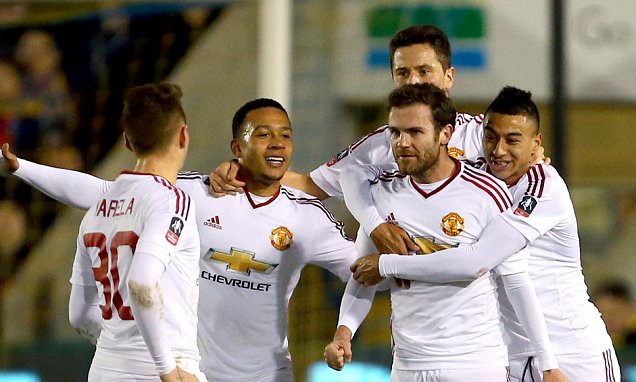 Video FA Cup: Shrewsbury Town 0-3 Man Utd