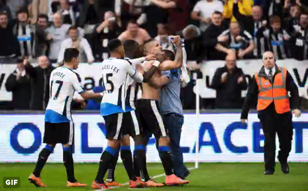 Giúp Newcastle gỡ hòa, Mitrovic bị CĐV “chém” ngay trên sân