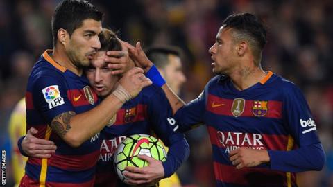 Video La Liga: Barcelona 6-0 Sproting Gijon