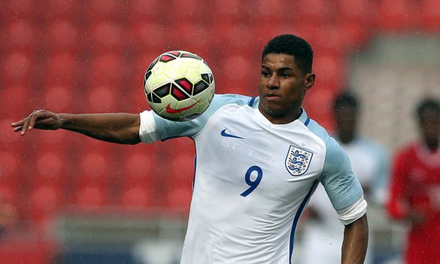Màn trình diễn của Rashford trong trận ra mắt U.20 Anh