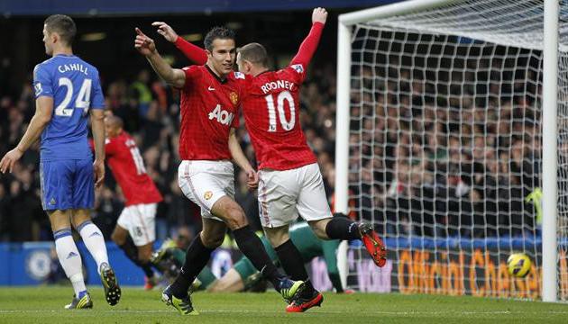 M.U ca khúc khải hoàn trên sân Stamford Bridge mùa giải 2012/13