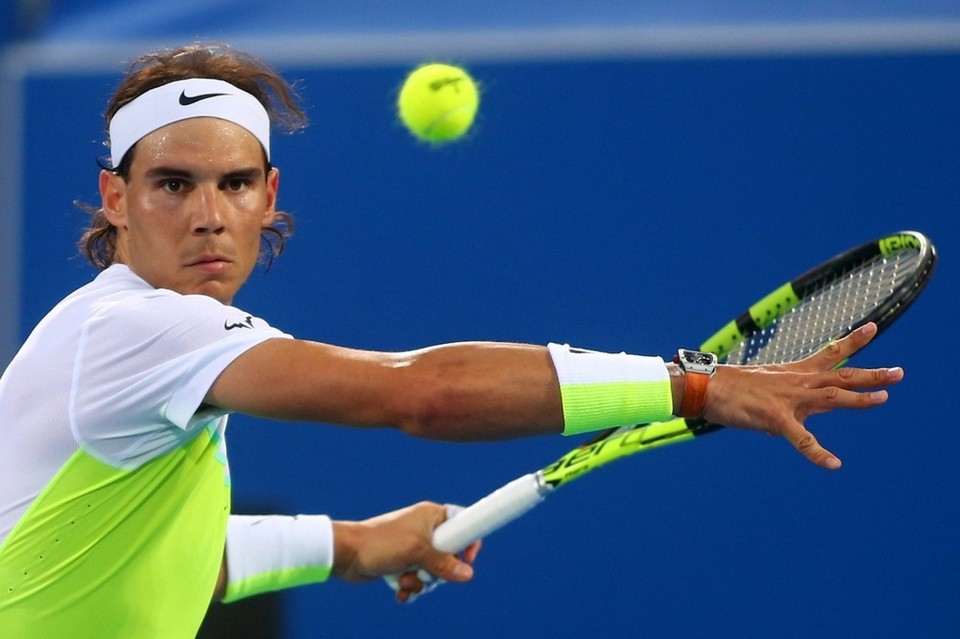Video Mubadala Tennis Championship: Rafael Nadal 2-1 David Ferrer