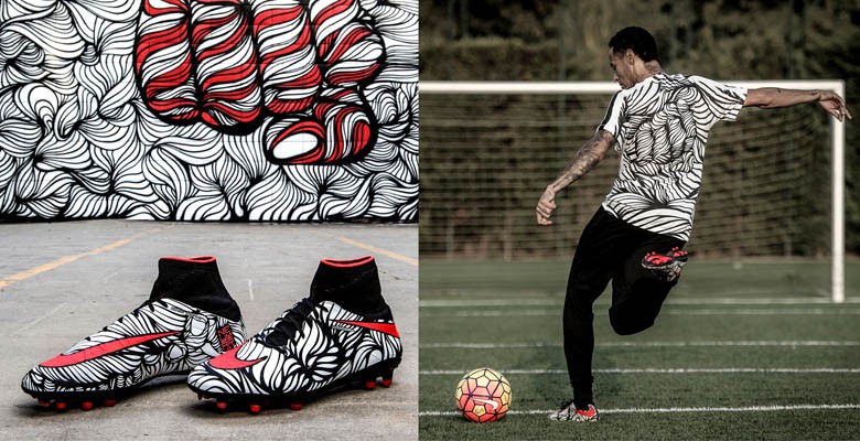 Neymar “quẩy bụi mù” trong ngày nhận giầy mới từ hãng Nike