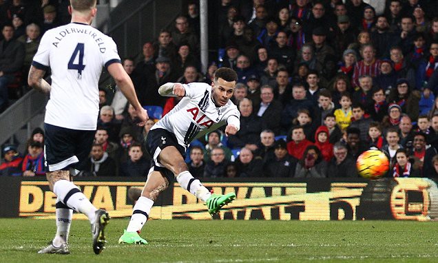 Video Ngoại hạng Anh: Crystal Palace 1-3 Tottenham