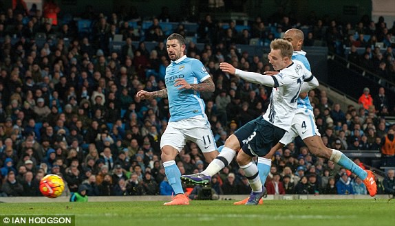 Video Ngoại hạng Anh: Man City 1-2 Tottenham