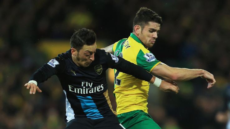 Video ngoại hạng Anh: Norwich City 1-1 Arsenal