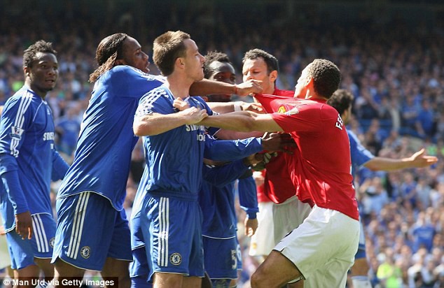 Những pha bóng nảy lửa trong trong quá khứ giữa Chelsea và M.U