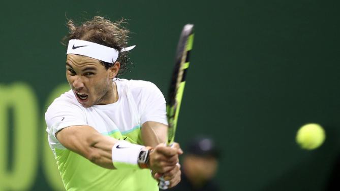 Video Qatar Open: Andrey Kuznetsov 1-2 Rafael Nadal