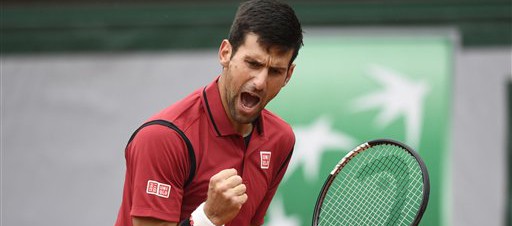 Video Roland Garros: Novak Djokovic 3-0 Tomas Berdych