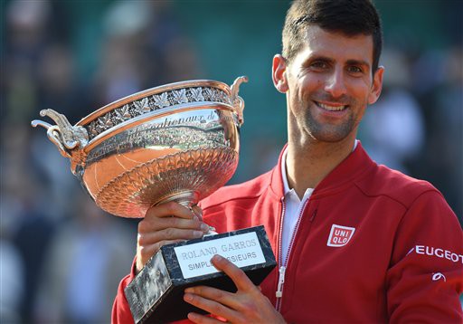 Video Roland Garros: Novak Djokovic 3-1 Andy Murray