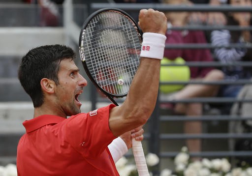 Video Rome Masters: Novak Djokovic 2-0 Rafael Nadal