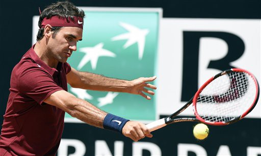 Video Rome Masters: Roger Federer 0-2 Dominic Thiem