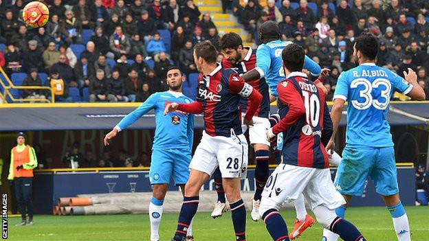 Video Serie A: Bologna 3-2 Napoli