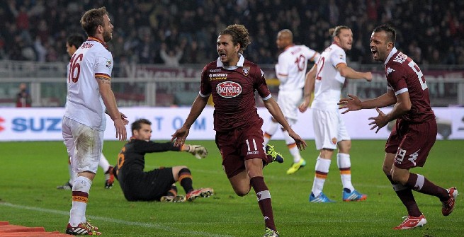 Video Serie A: Torino 1-1 Roma