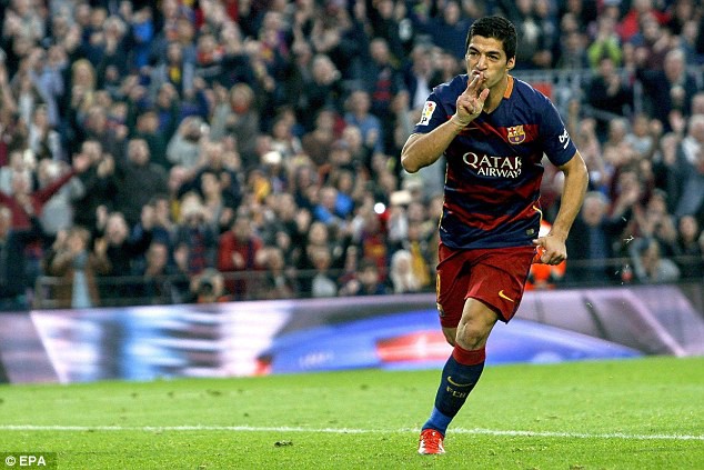 Sự khác biệt của Luis Suarez hôm nay và 1 năm về trước