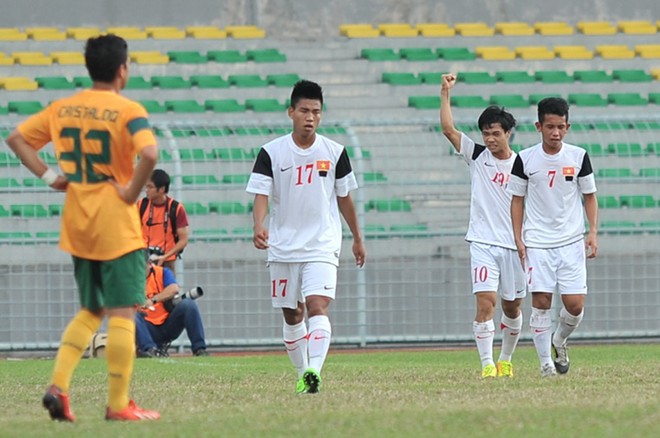 Trận đấu tuyệt hay của U19 Việt Nam trước U19 Úc tại VL U19 châu Á