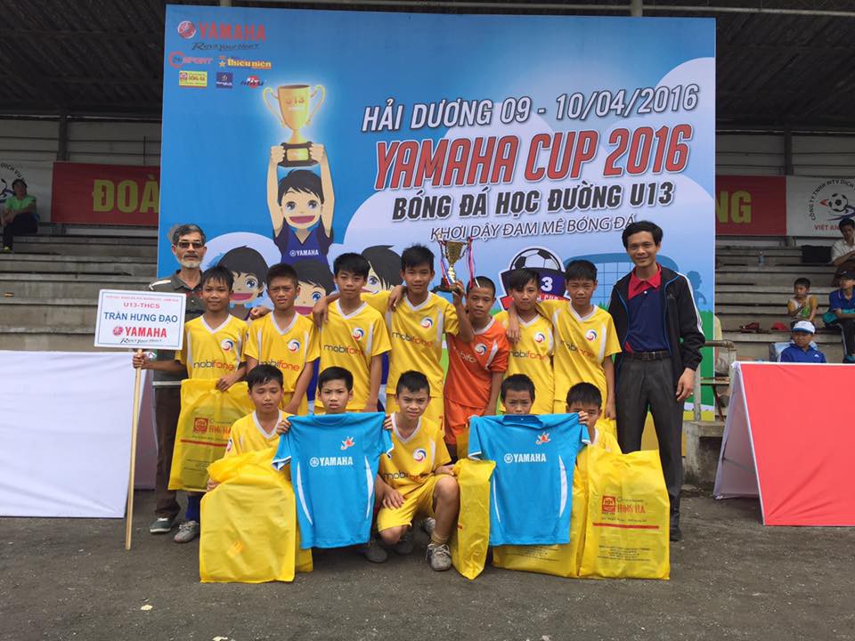 Truyền hình Hải Dương đưa tin về Festival bóng đá học đường U.13
