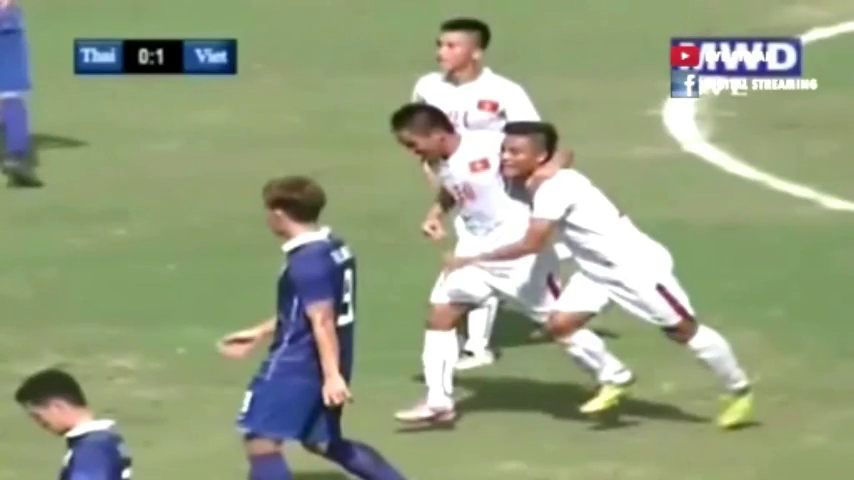 Video U.19 Việt Nam đòi nợ người Thái