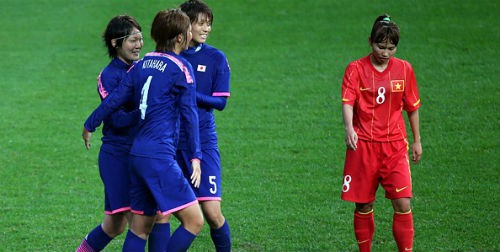 Video VL Olympic Rio 2016: Nữ Nhật Bản 6-1 Nữ Việt Nam