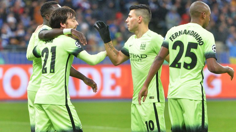 Video vòng 1/8 Champions League: Dynamo Kiev 1-3 Man City