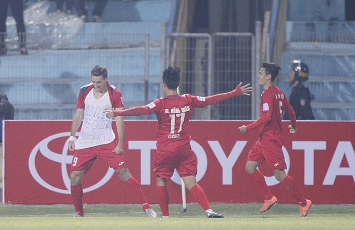 Video vòng 2 V.League 2016: Hà Nội.T&T 0-1 Than Quảng Ninh
