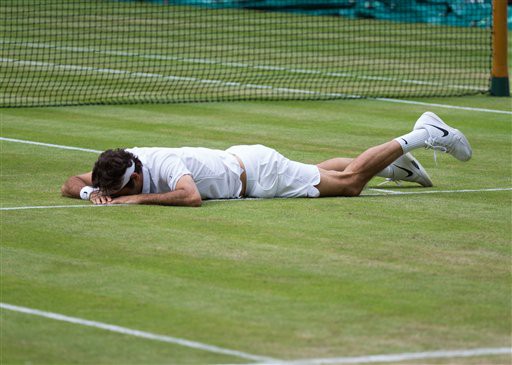 Video Wimbledon: Roger Federer 2-3 Milos Raonic