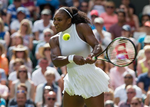 Video Wimbledon: Serena Williams 2-0 Pavlyuchenkova