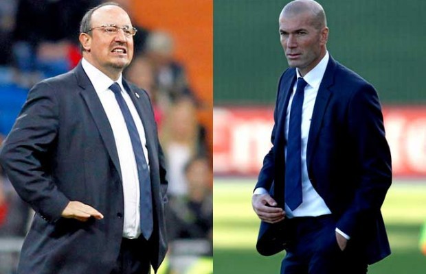 Zidane ‘húc đổ’ Benitez, ngồi vào ghế nóng tại Bernabeu