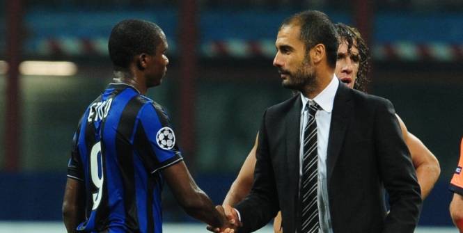 Eto'o cũng không tôn trọng Pep Guardiola Eto'o cũng không tôn trọng Pep Guardiola