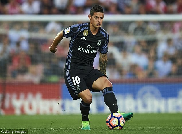 James đã rời Real để gia nhập Bayern Munich James đã rời Real để gia nhập Bayern Munich