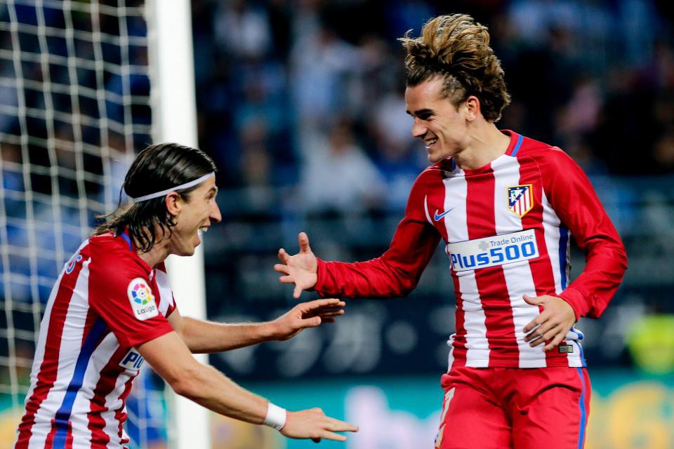 Felipe Luis tin tưởng Griezmann sẽ gắn bó với Atletico Madrid Felipe Luis tin tưởng Griezmann sẽ gắn bó với Atletico Madrid