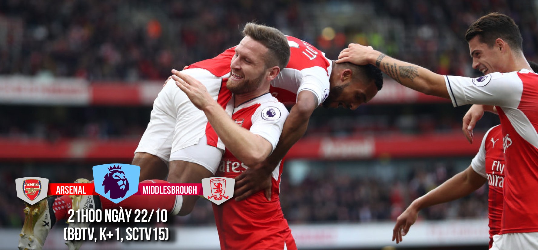 Arsenal - Middlesbrough: “Pháo thủ” đánh phủ đầu