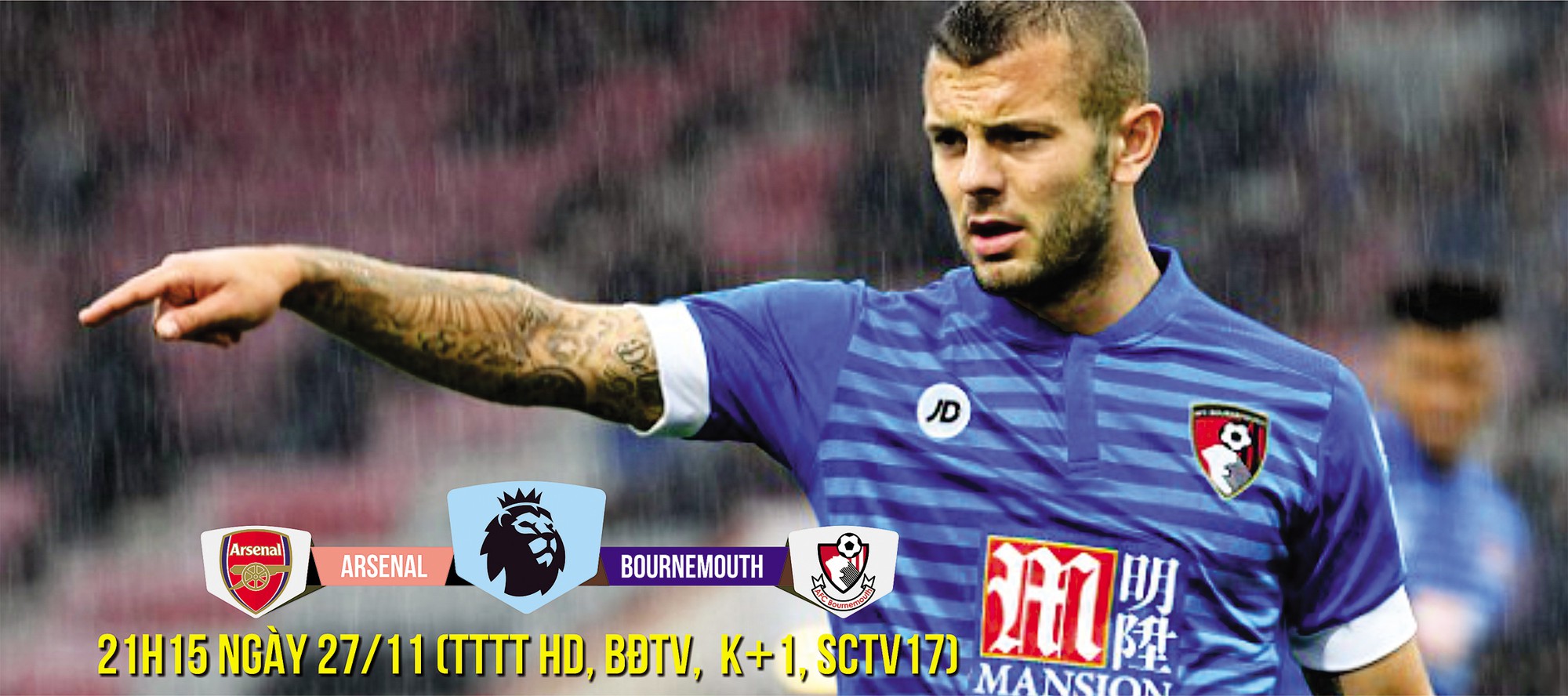 Arsenal - Bournemouth: Trong nỗi nhớ “người thừa” Jack Wilshere